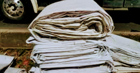 Lona na A23: muita atenção!