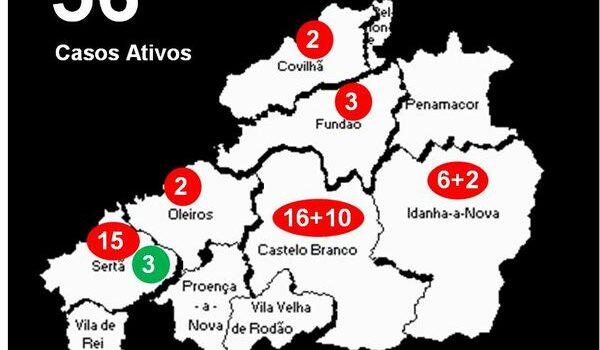 Mais 12 infetados