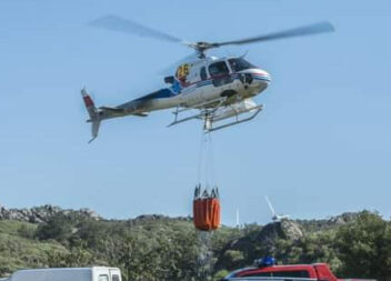 Mais de 130 bombeiros garantem segurança das heli pistas