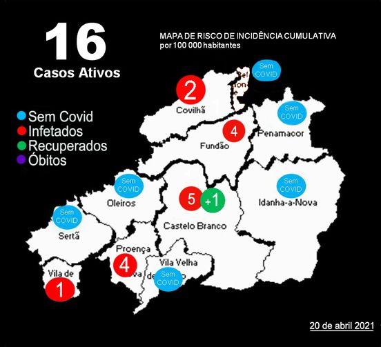 Mapa Covid-19 || 20 de Abril