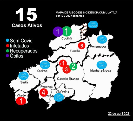Mapa Covid-19 || 22 de Abril