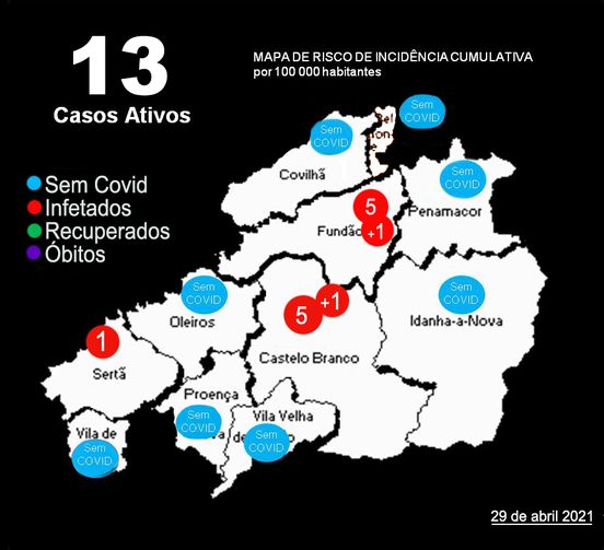Mapa Covid-19 || 29 de Abril