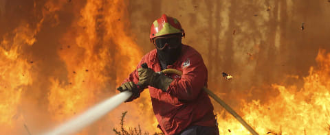 Novo incêndio em São Vicente da Beira chegou a ter 2 meios aéreos no combate às