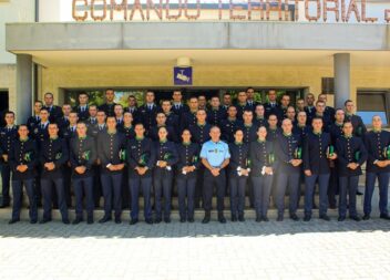 O Comando Territorial de Castelo Branco a dia 28 de junho, novos Guardas, proven