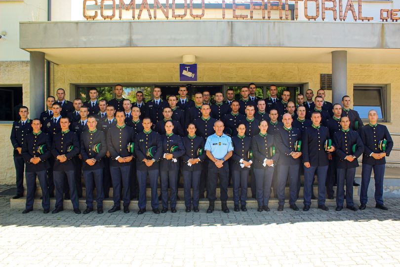 O Comando Territorial de Castelo Branco a dia 28 de junho, novos Guardas