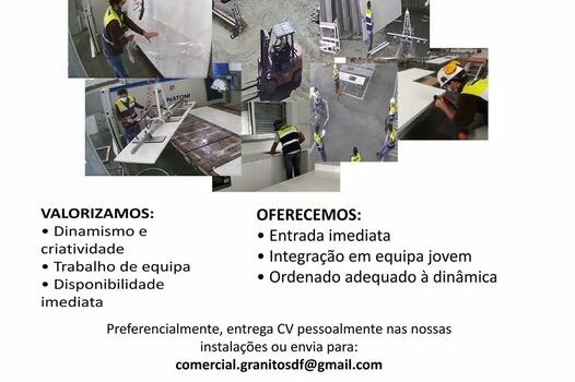 OFERTA DE EMPREGO || GRANITOS DF