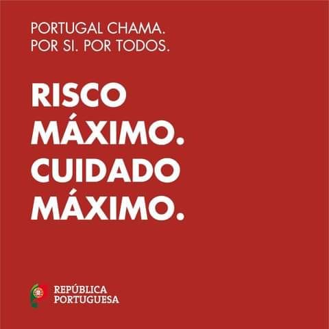 PORTUGAL CHAMA: Em dias de maior risco de incêndio, redobre os cuidados.