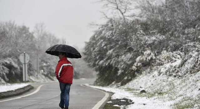 Previsão de frio, chuva e neve