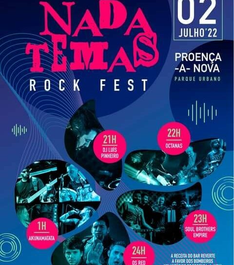 Proença-a-Nova: Rock Fest com receitas para a Associação Humanitária dos Bombeir