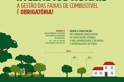 Proteja a sua casa contra incêndios rurais