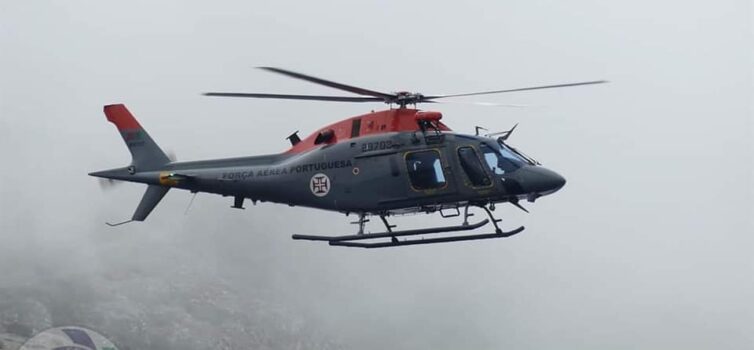 Queda de uma aeronave simulada na Serra da Estrela em exercício de busca e salva