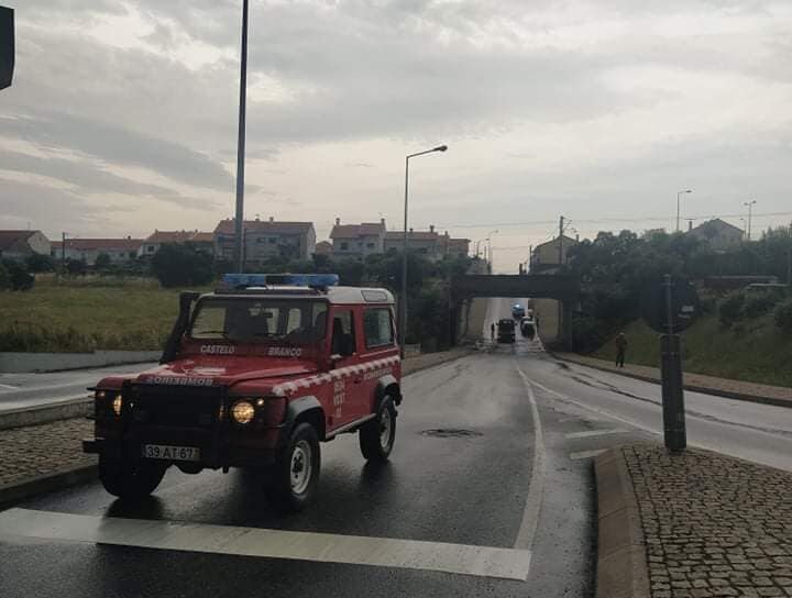Temporal em Castelo Branco