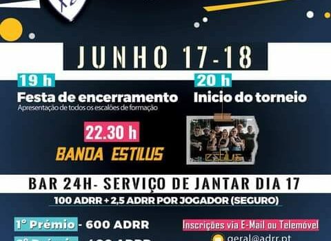 Torneio 24H no Pavilhão Gimnodesportivo do Retaxo