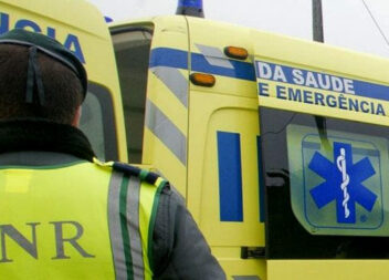 Uma colisão rodoviária ocorrida na A23 entre o Nó do Hospital e as Benquerenças,