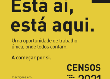 Vêm aí os Censos 2021.