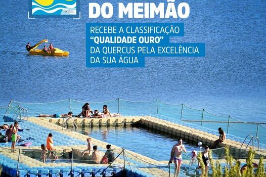 Zona Balnear do Meimão renova classificação de “Praia com Qualidade de Ouro”