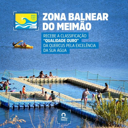 Zona Balnear do Meimão renova classificação de “Praia com Qualidade de Ouro”