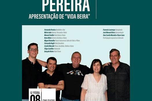 Fernando Pereira, músico natural de São Vicente da Beira, Castelo Branco, vai