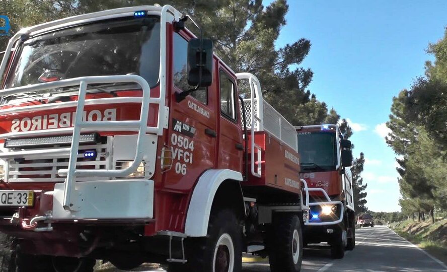 Incêndio em Monforte da Beira