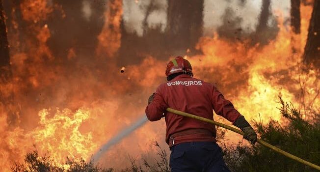 Incêndio na Covilhã