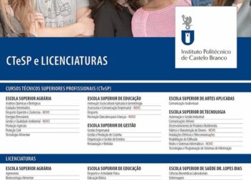 Licenciaturas e CTeSP nas 6 escolas superiores