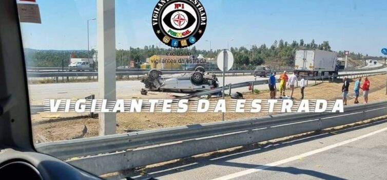 Acidente na A23 - Vila Velha de Ródão