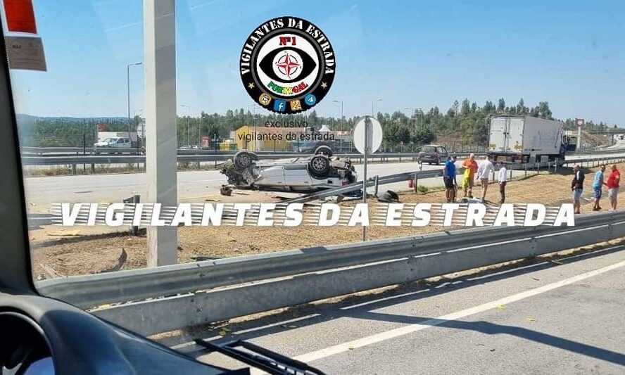Acidente na A23 - Vila Velha de Ródão