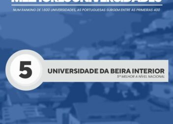 A UBI está entre as 5 melhores universidades portuguesas
