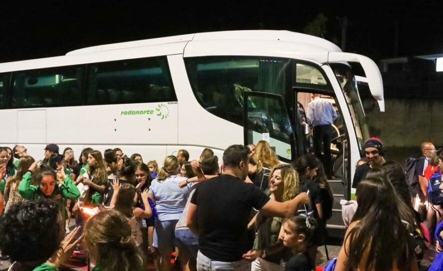 A equipa da Albigym, que inclui jovens atletas de Idanha