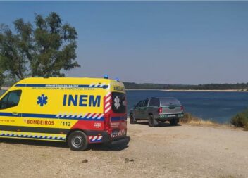 Acidente com moto de água em Montargil