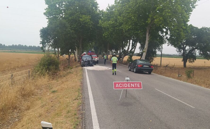 Acidente mortal em Ponte de Sôr