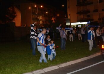 Adeptos do FC Porto em comemoração "antecipada" do título 