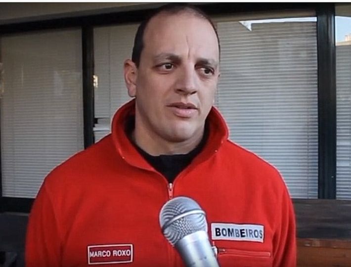 Bombeiro albicastrense sofre ferimentos graves Marco Roxo