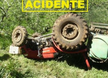 Capotamento de trator agrícola faz vítima mortal