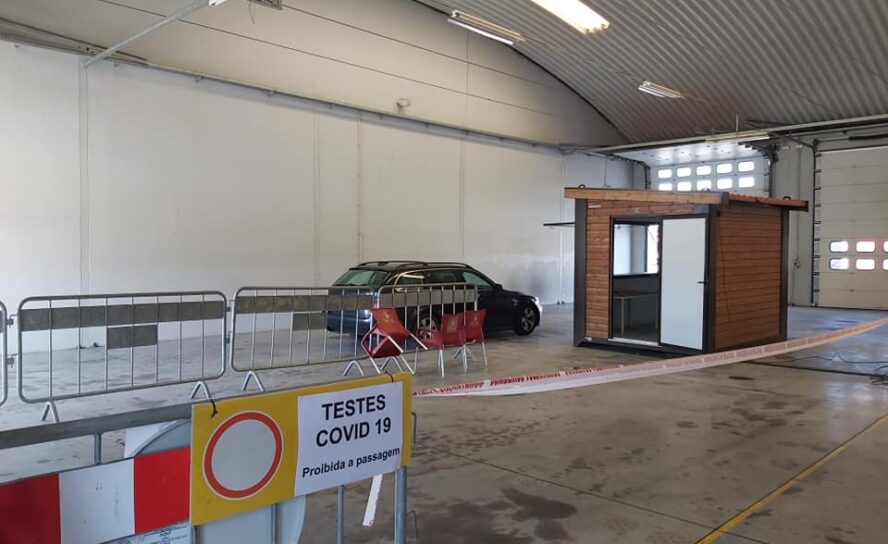 Centro de testes ao Covid-19 a funcionar na Guarda