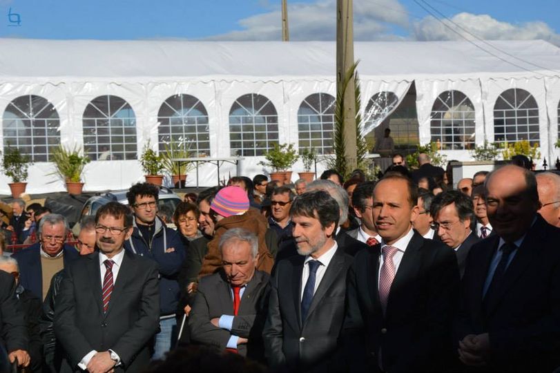 Chegada das entidades à Taberna Seca