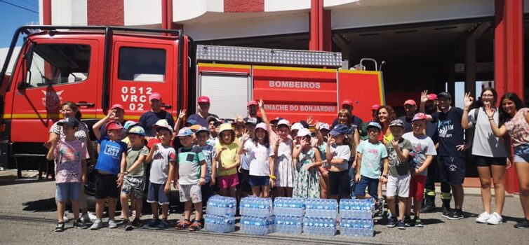 Crianças do OTL visitam Bombeiros de Cernache do Bonjardim