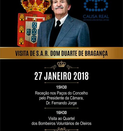 D. Duarte de Bragança visita Oleiros