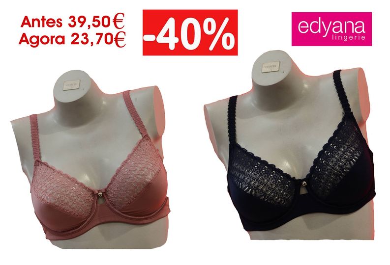 EDYANA Lingerie com SALDOS até 50% Largo do Saibreiro