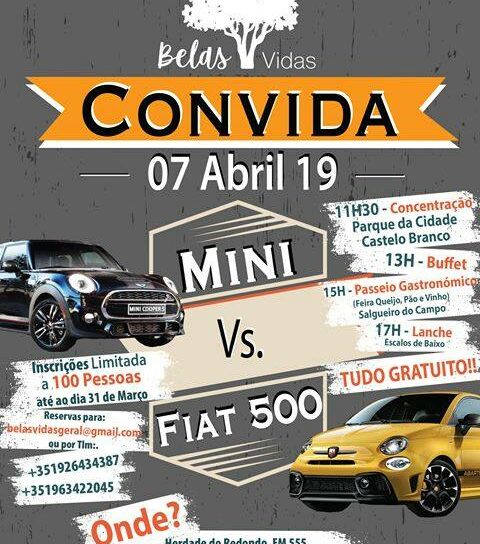 Encontro de Minis e Fiat 500