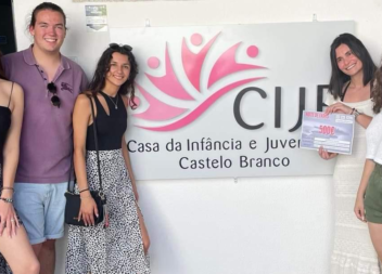 Entrega de donativo a CIJE
