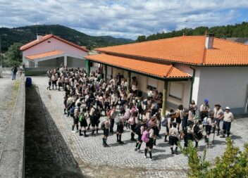 Escuteiros em Benespera