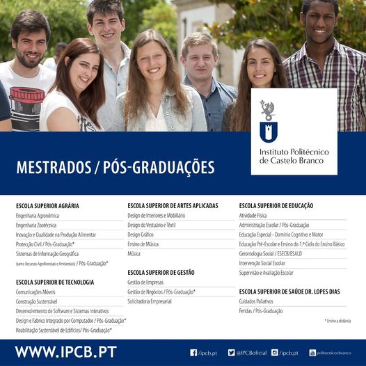 Estão a decorrer as candidaturas a Mestrados e Pós-graduações nas 6 escolas supe