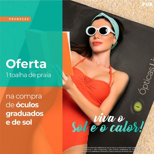 Este verão coloque a sua saúde ocular em primeiro lugar!  Proteja-se e viva o so
