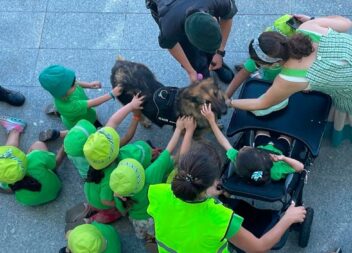 GNR Visita do Centro Infantil do Lar Major Rato de Alcains