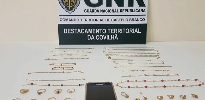GNR recupera ouro furtado em residência