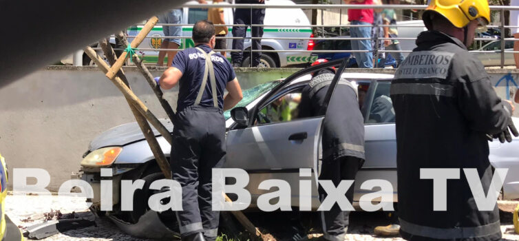 Grave acidente em Castelo Branco