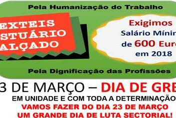 Greve no setor Têxtil