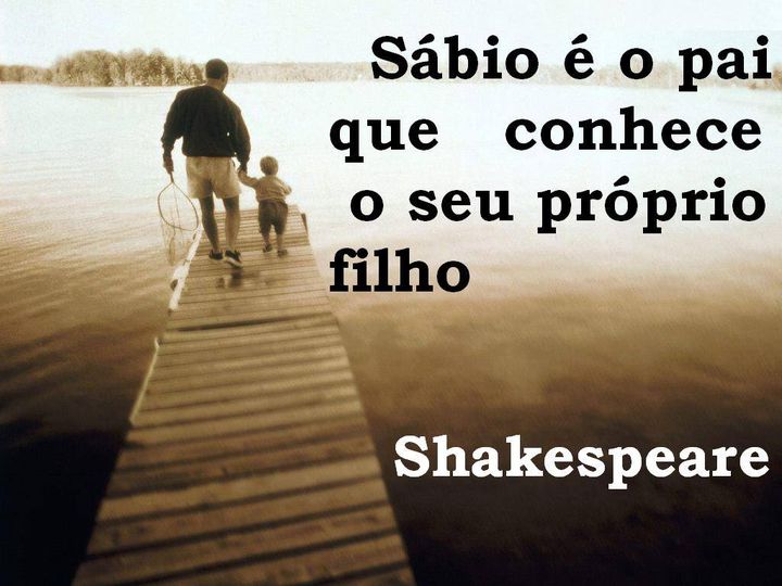 Hoje é Dia do Pai