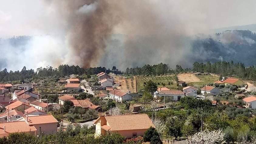 Incêndio em Proença-a-Nova
